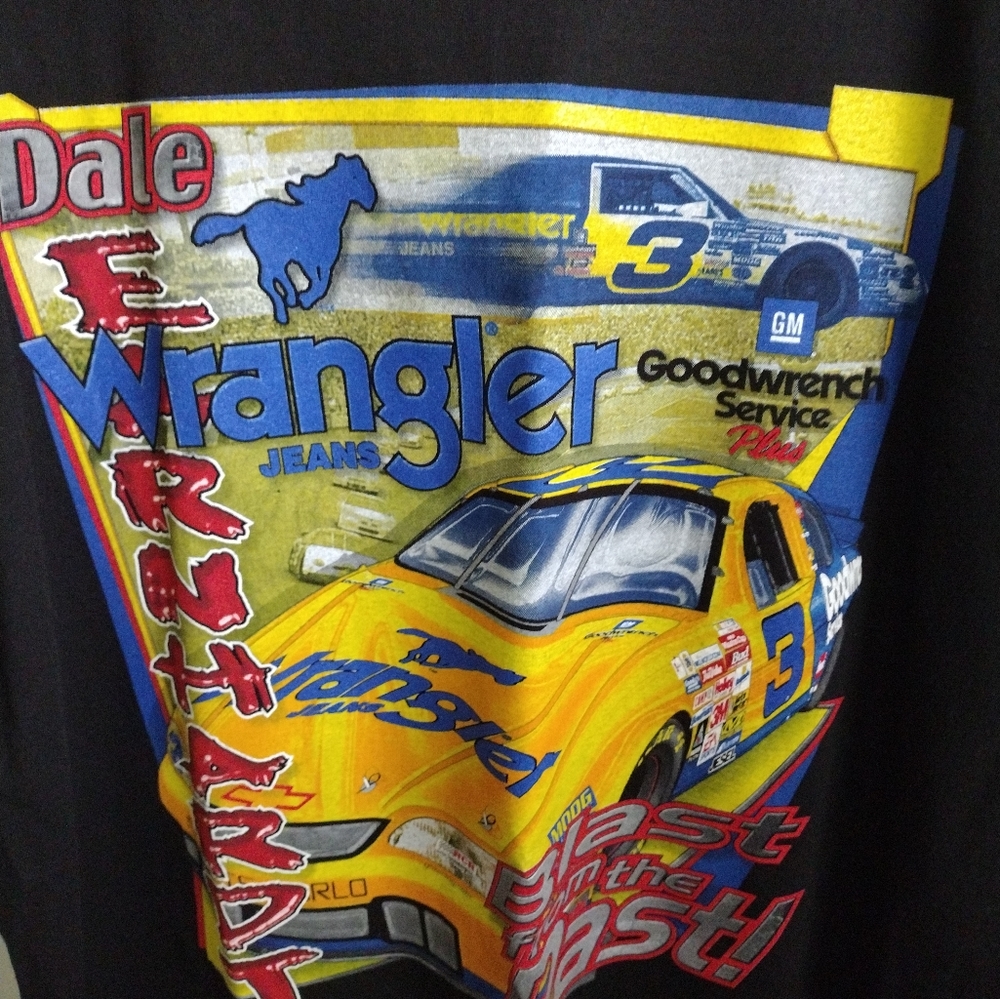 Vintage Wrangler Dale Earnhardt Men's Large Tshirt